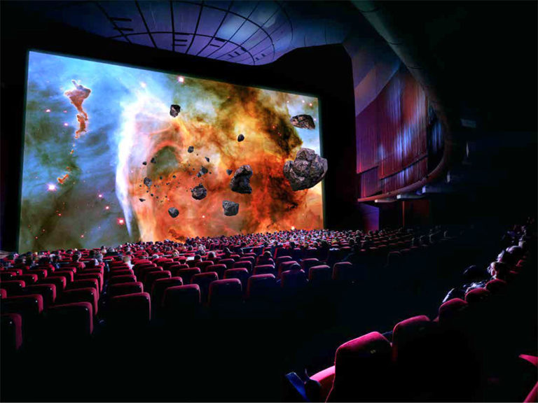 L’apparition des écrans géants dans les salles de cinéma !