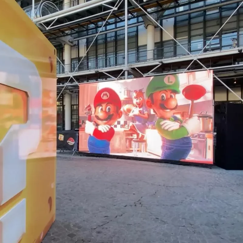 Location extérieur écran géant Paris