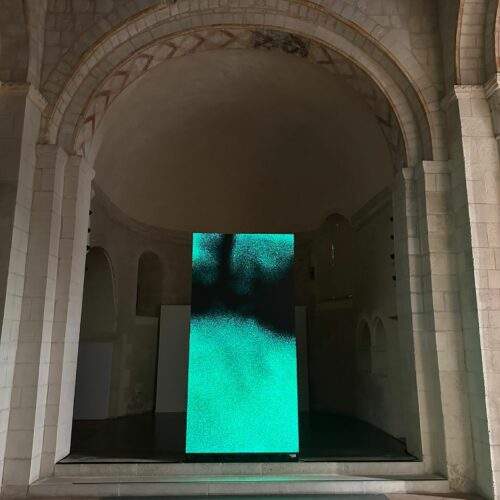 Ecran Led art numérique Sara SADIK Merignac