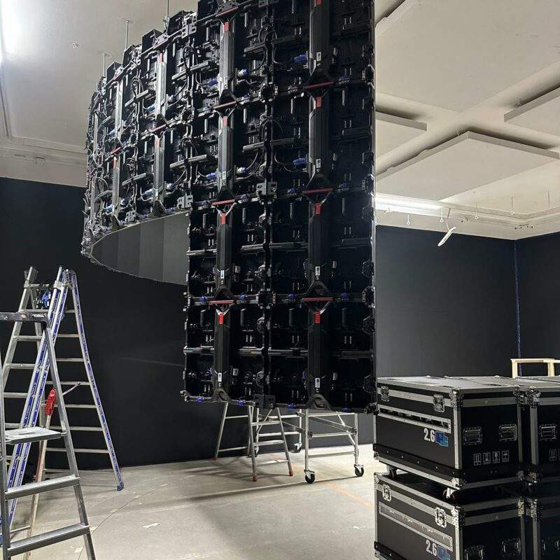 Ecran Led curvé IAC Villeurbanne