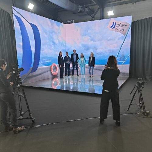 ecran cube géant Led XR studio tournage pour spotlight cube 3