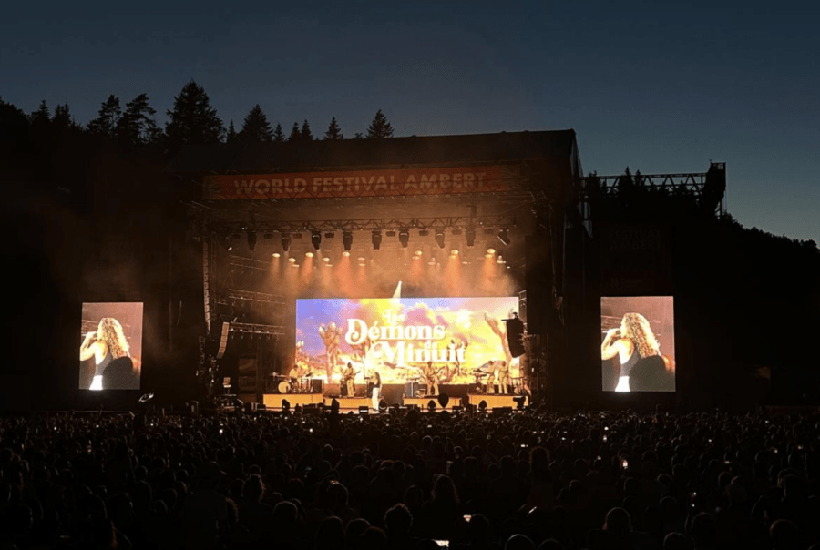 Ambert World Festival Ecran LED