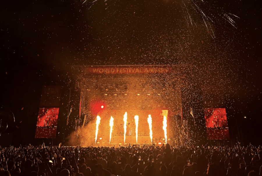 Ambert World Festival Ecran LED