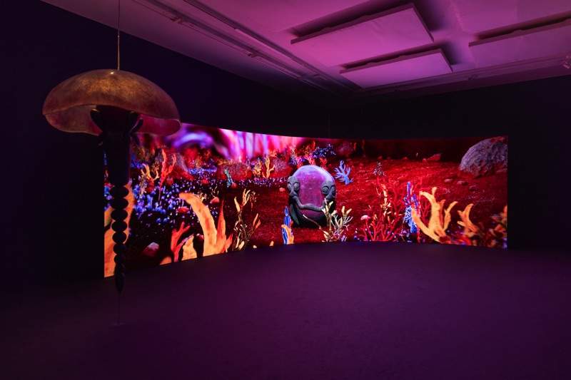 Ecran géant led courbé 9x2m black face en pitch 2.6